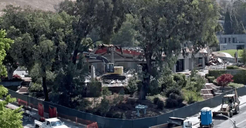 Cal Poly live streams demolition of Vista Grande dining hall