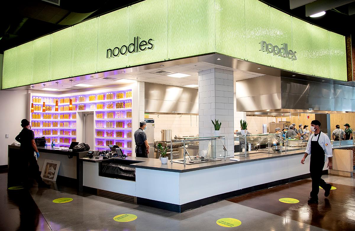Noodles restaurant front