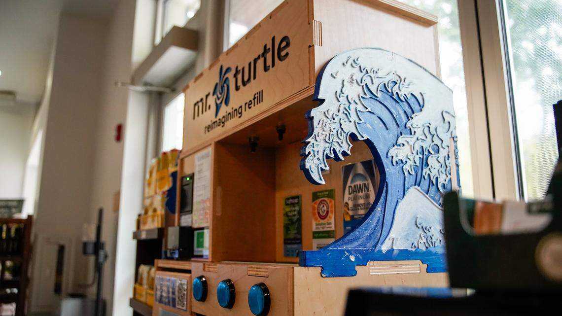 Picture of Mr. Turtle station.