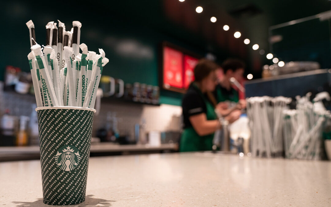Starbucks straws
