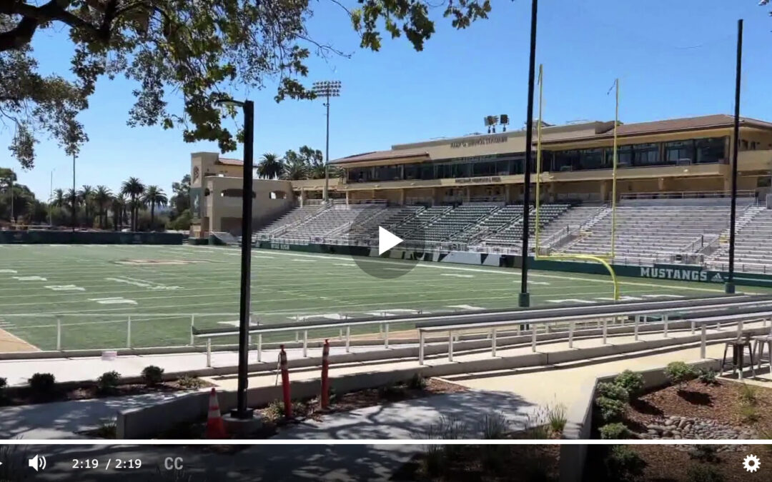 Cal Poly opens new sports plaza for Fall athletics