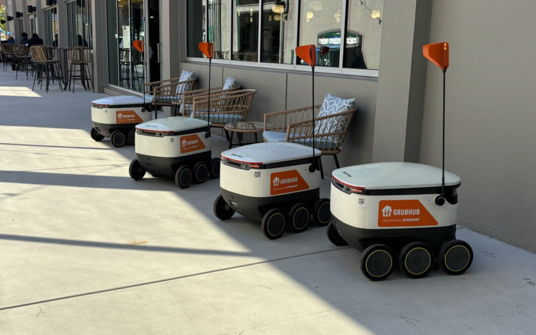 Food-delivery robots set to distribute food deliveries to Cal Poly community