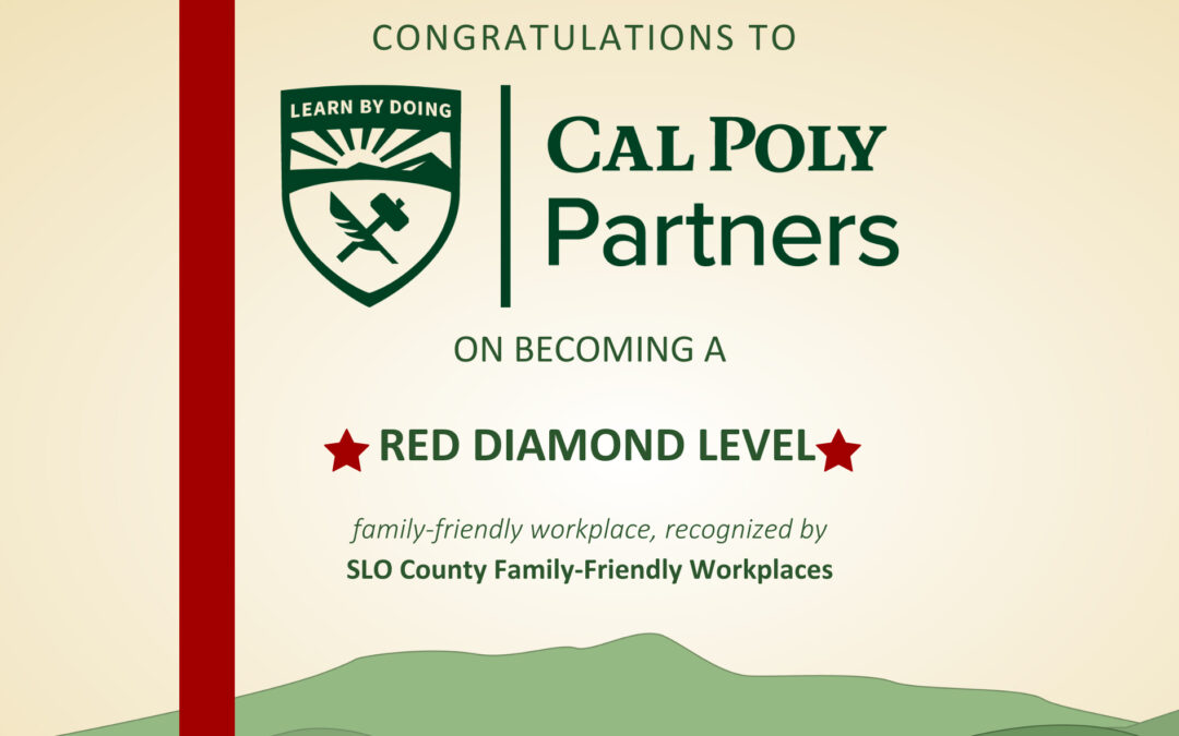 Cal Poly Partners Once Again Recognized as a Family Friendly Workplace